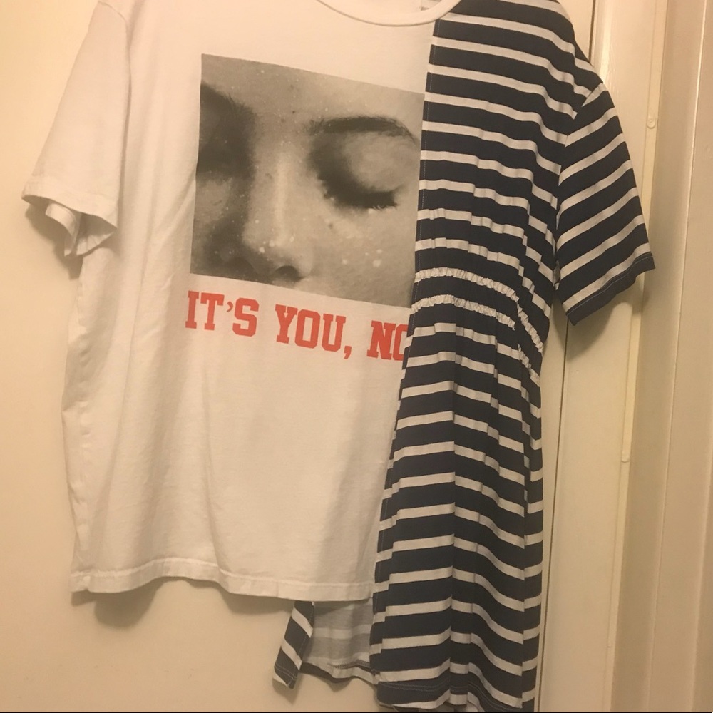 Unique Mixed Media Fashion Top by Zara Trafaluc - Picture 2 of 7